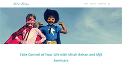 Desktop Screenshot of mitchbehan.com